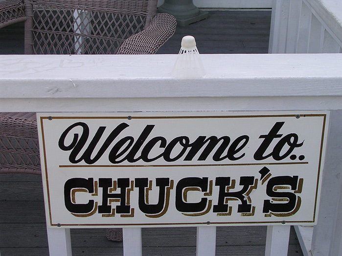 welcome to chucks bar